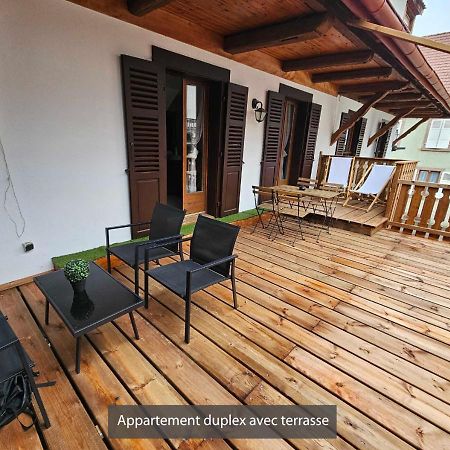Appartements Duplex 3 Et 4 Personnes - Climatisation - Village Elu Parmi Les "Plus Beaux Villages De France" - Route Des Vins - Centre Alsace Bergheim Exteriör bild
