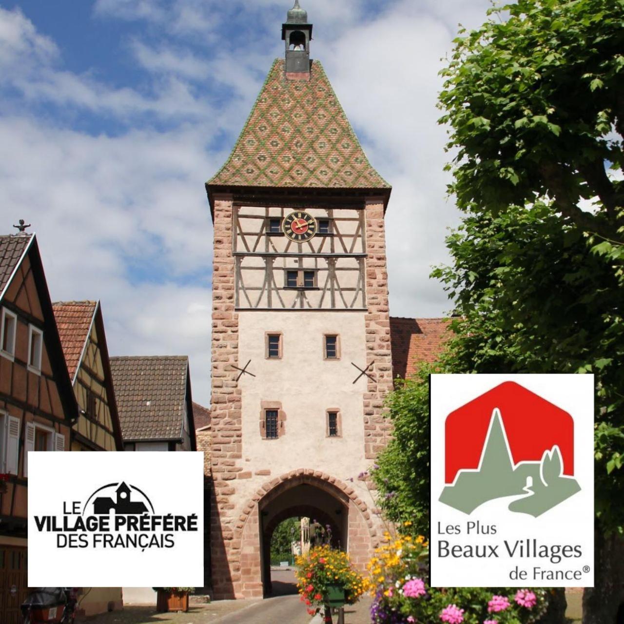 Appartements Duplex 3 Et 4 Personnes - Climatisation - Village Elu Parmi Les "Plus Beaux Villages De France" - Route Des Vins - Centre Alsace Bergheim Exteriör bild