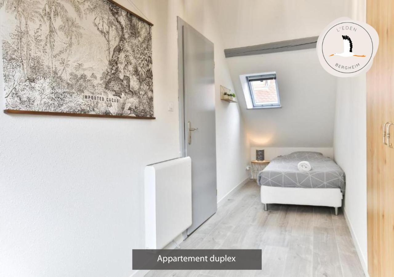 Appartements Duplex 3 Et 4 Personnes - Climatisation - Village Elu Parmi Les "Plus Beaux Villages De France" - Route Des Vins - Centre Alsace Bergheim Exteriör bild