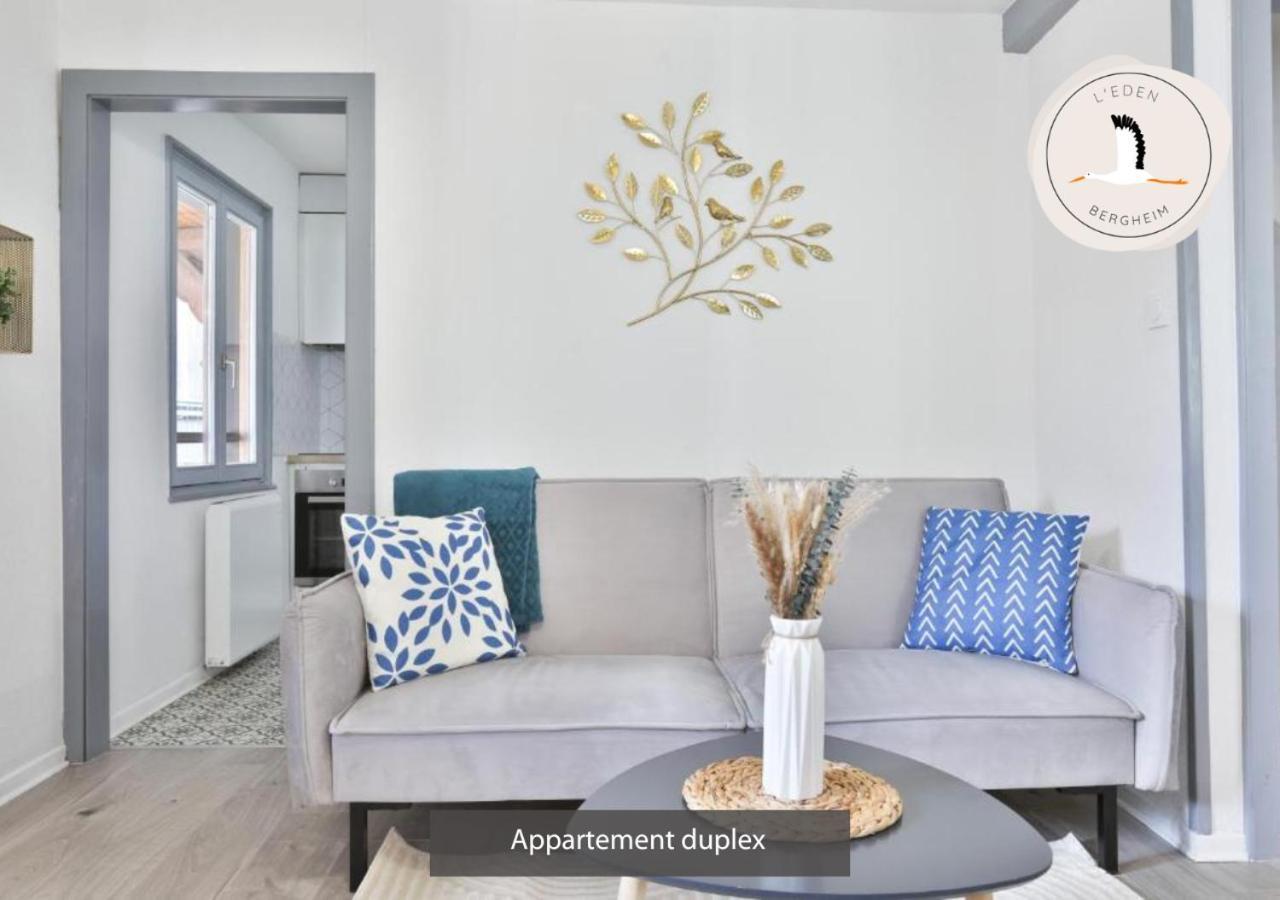 Appartements Duplex 3 Et 4 Personnes - Climatisation - Village Elu Parmi Les "Plus Beaux Villages De France" - Route Des Vins - Centre Alsace Bergheim Exteriör bild